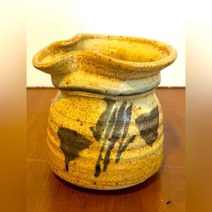 Vintage Connie Pike Ceramic Small Pitcher/Creamer. Handmade In Canada